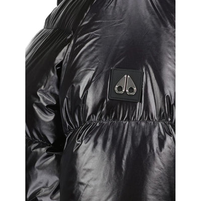 Moose Knuckles Zwarte Nylon Jassen &amp; Jassen
