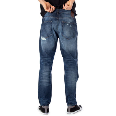 Only & Sons Blue Cotton Slim Fit Jean