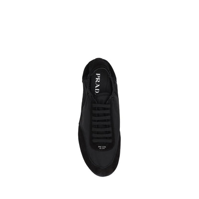 Baskets Prada avec logo
