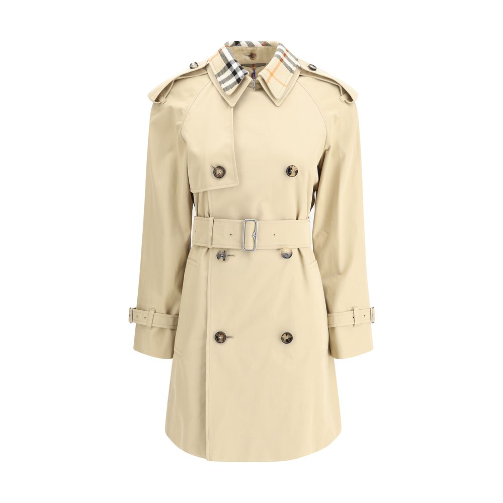 Burberry Trenchcoat met borsten