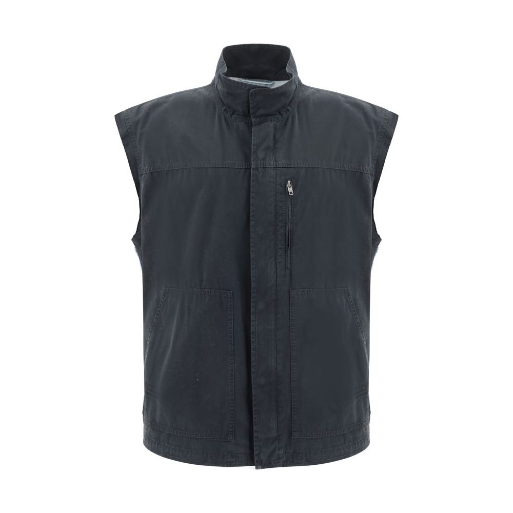 Gilet double tissage MM6