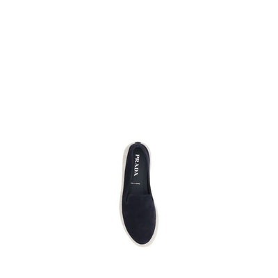 Prada suède loafers