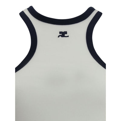 Courrèges Cotton Scuba mini Dress