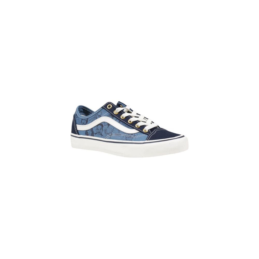 Vans Blauwe Suède Leren Sneaker
