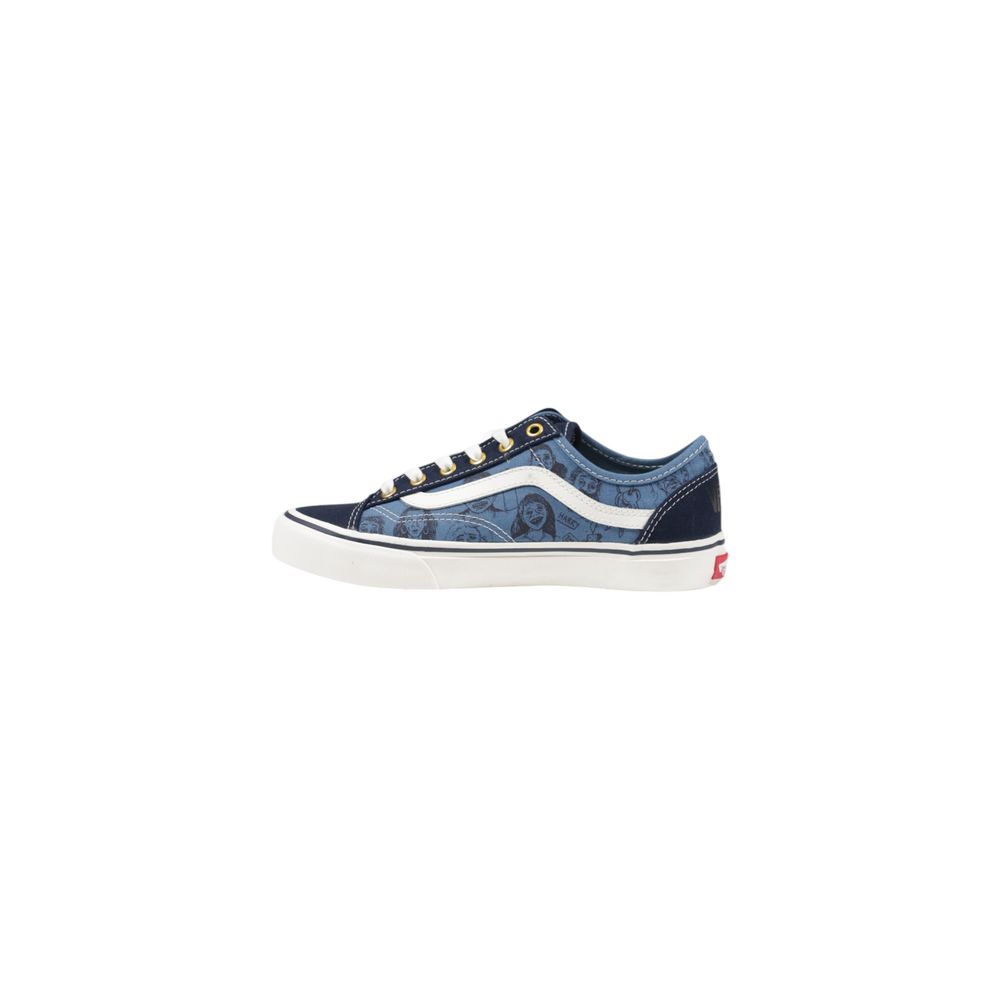 Vans Blauwe Suède Leren Sneaker