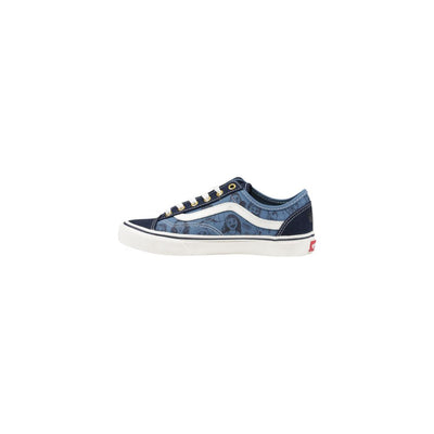 Vans Blauwe Suède Leren Sneaker
