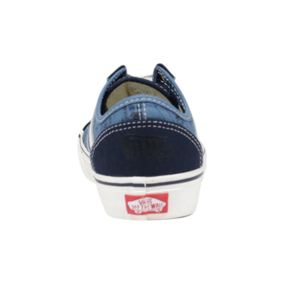 Vans Blauwe Suède Leren Sneaker