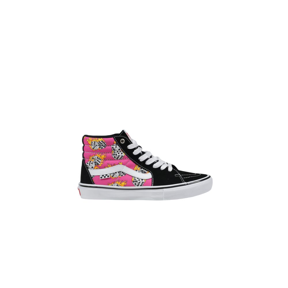 Vans roze suède leren sneaker