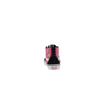 Vans roze suède leren sneaker