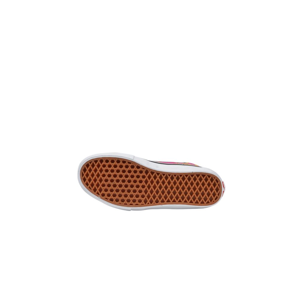 Vans roze suède leren sneaker