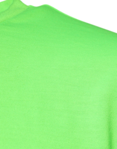 Dolce &amp; Gabbana Groen Logo Polyester Ronde Hals T-shirt