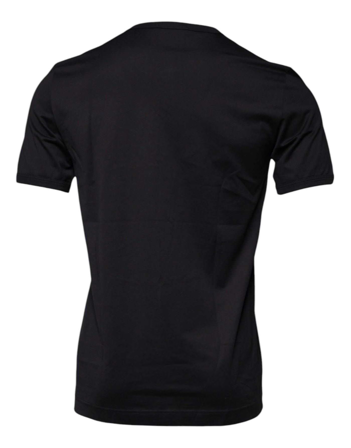 Dolce &amp; Gabbana Blue Crown Crew Neck T-shirt met korte mouwen