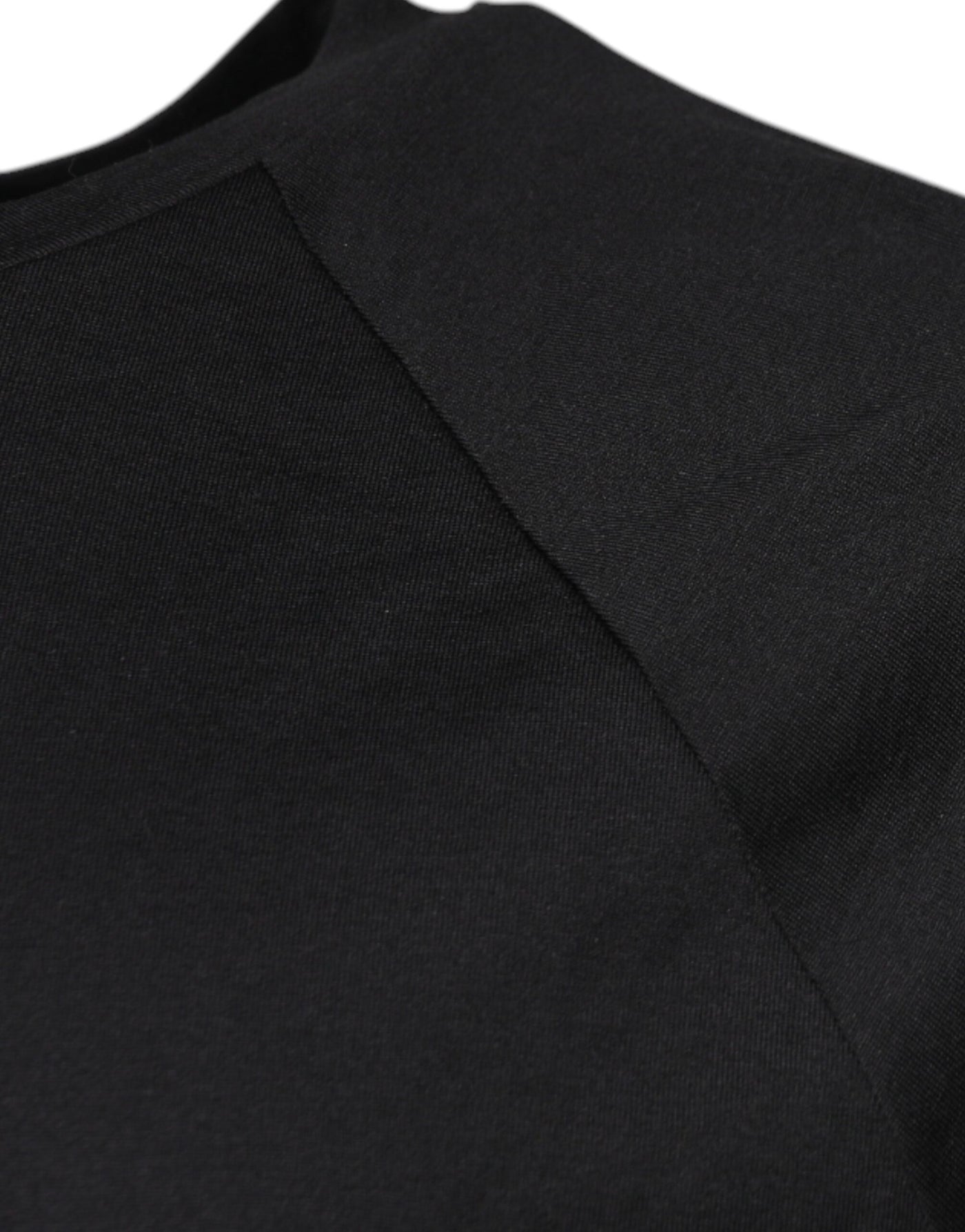 Dolce &amp; Gabbana Zwart T-shirt met ronde hals en logoprint van katoen