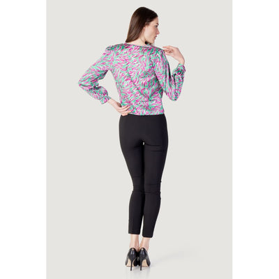 Rinascimento Green Polyester Blouse