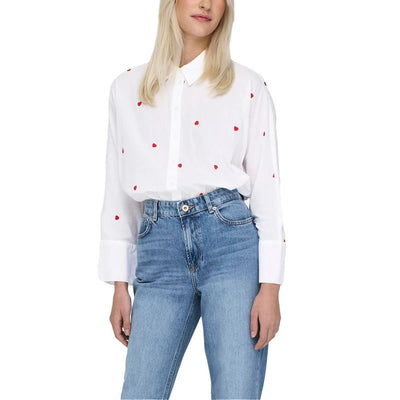 Only White Cotton Shirt