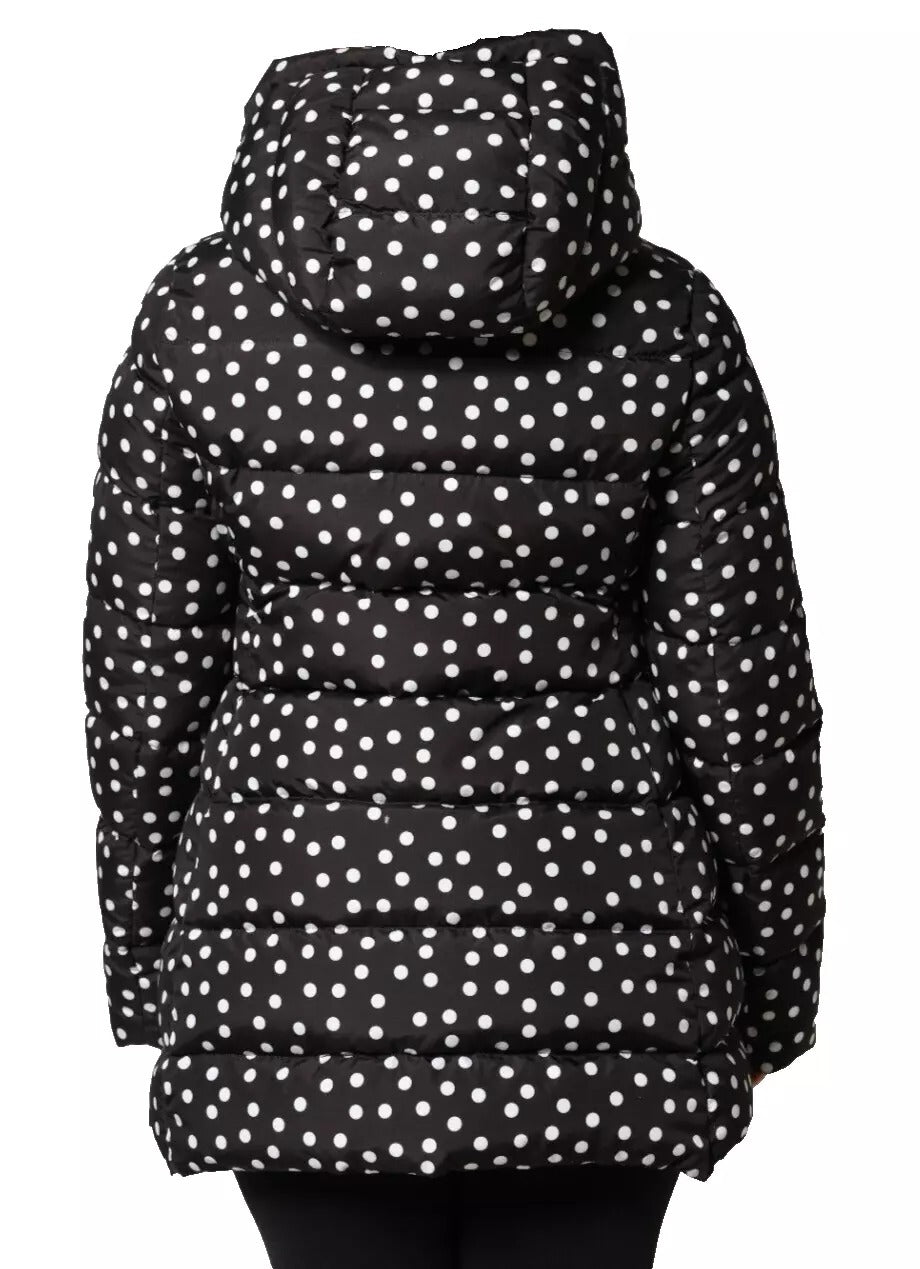 Dolce &amp; Gabbana Zwarte Polyester Omkeerbare Jas met Capuchon