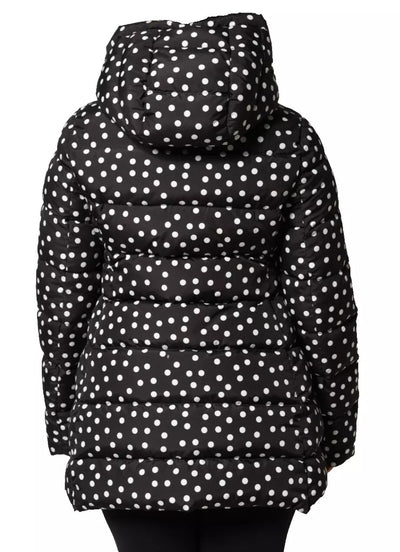 Dolce &amp; Gabbana Zwarte Polyester Omkeerbare Jas met Capuchon