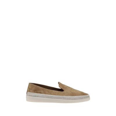 Prada suède loafers