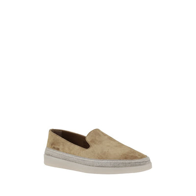 Prada suède loafers