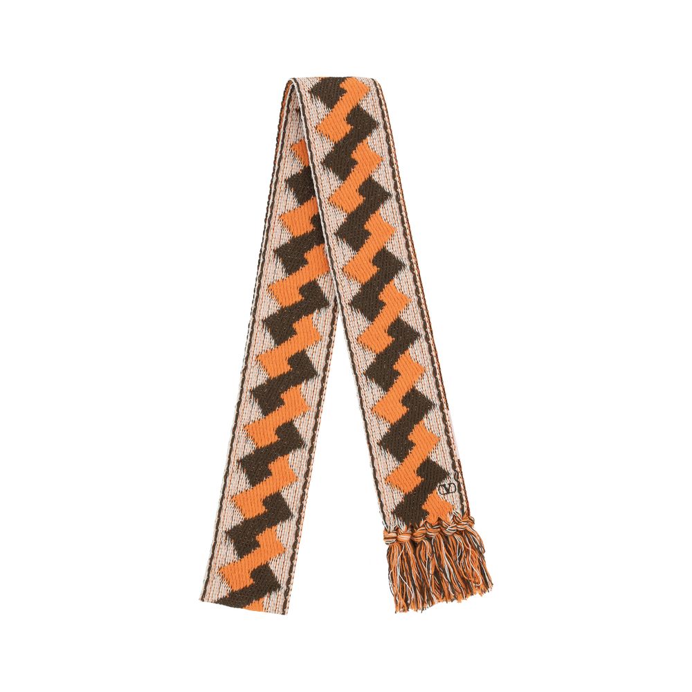Valentino Garavani Geometrisch ontwerp Sjaal