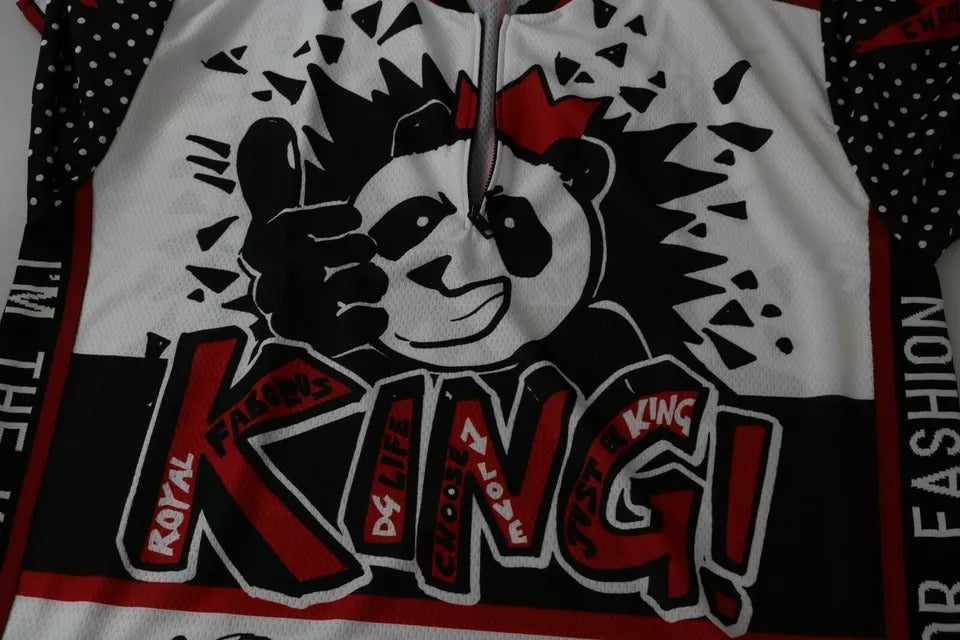 T-shirt Dolce &amp; Gabbana en polyester blanc King Panda