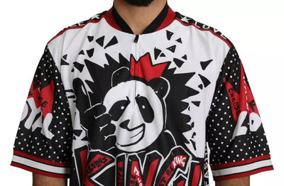 T-shirt Dolce &amp; Gabbana en polyester blanc King Panda