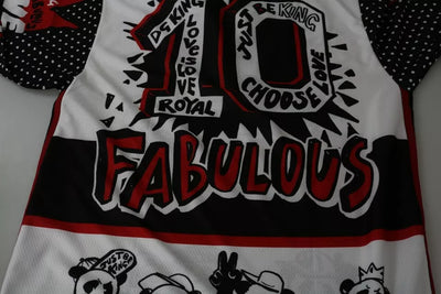T-shirt Dolce &amp; Gabbana en polyester blanc King Panda