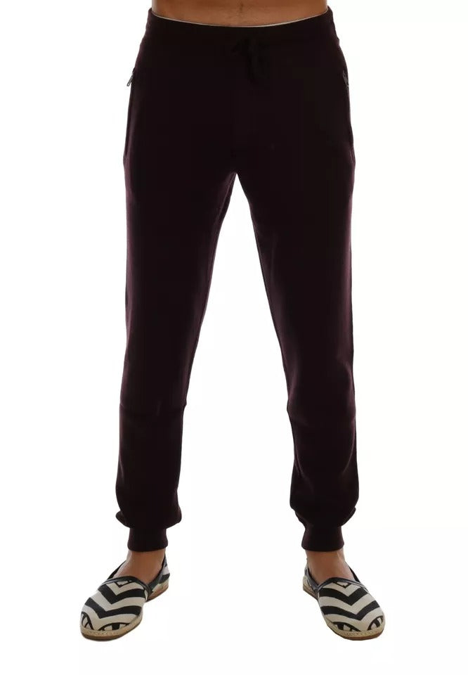 Dolce &amp; Gabbana Paarse Kasjmier Sportbroek