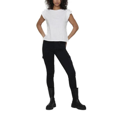 Only Black Cotton Skinny Pant