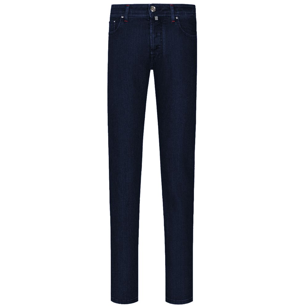 Jacob Cohen blauwe katoenen herenjeans