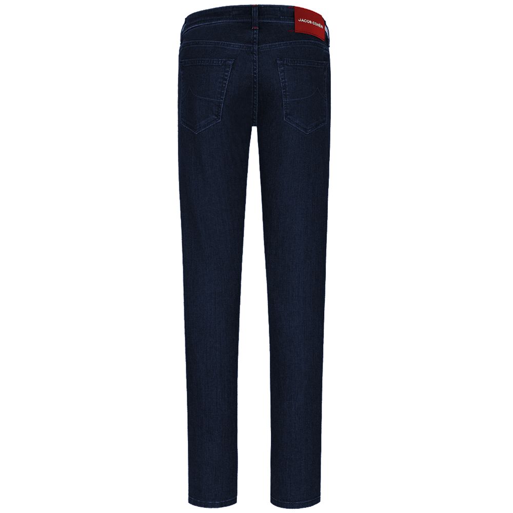 Jacob Cohen blauwe katoenen herenjeans