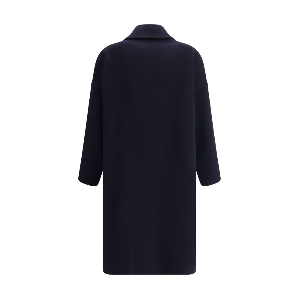 Manteau long croisé