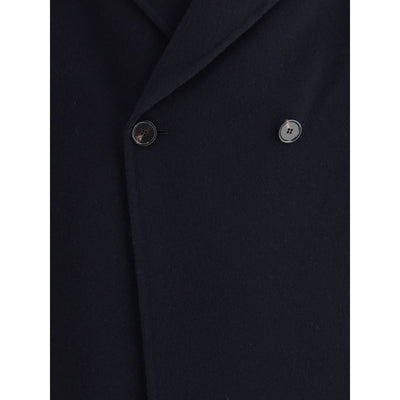 Manteau long croisé