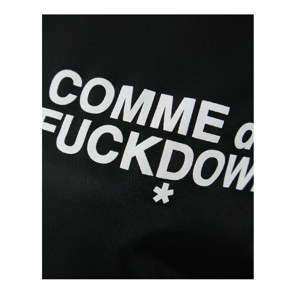 Comme Des Fuckdown Zwarte Nylon Jassen &amp; Mantels