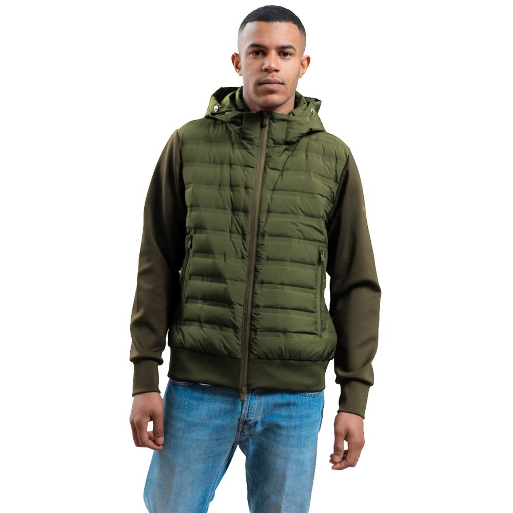 Veste homme en polyester verte People Of Shibuya
