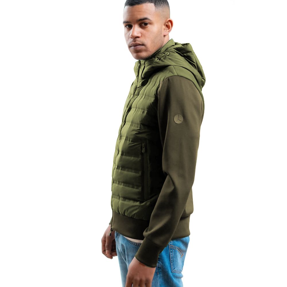 Veste homme en polyester verte People Of Shibuya