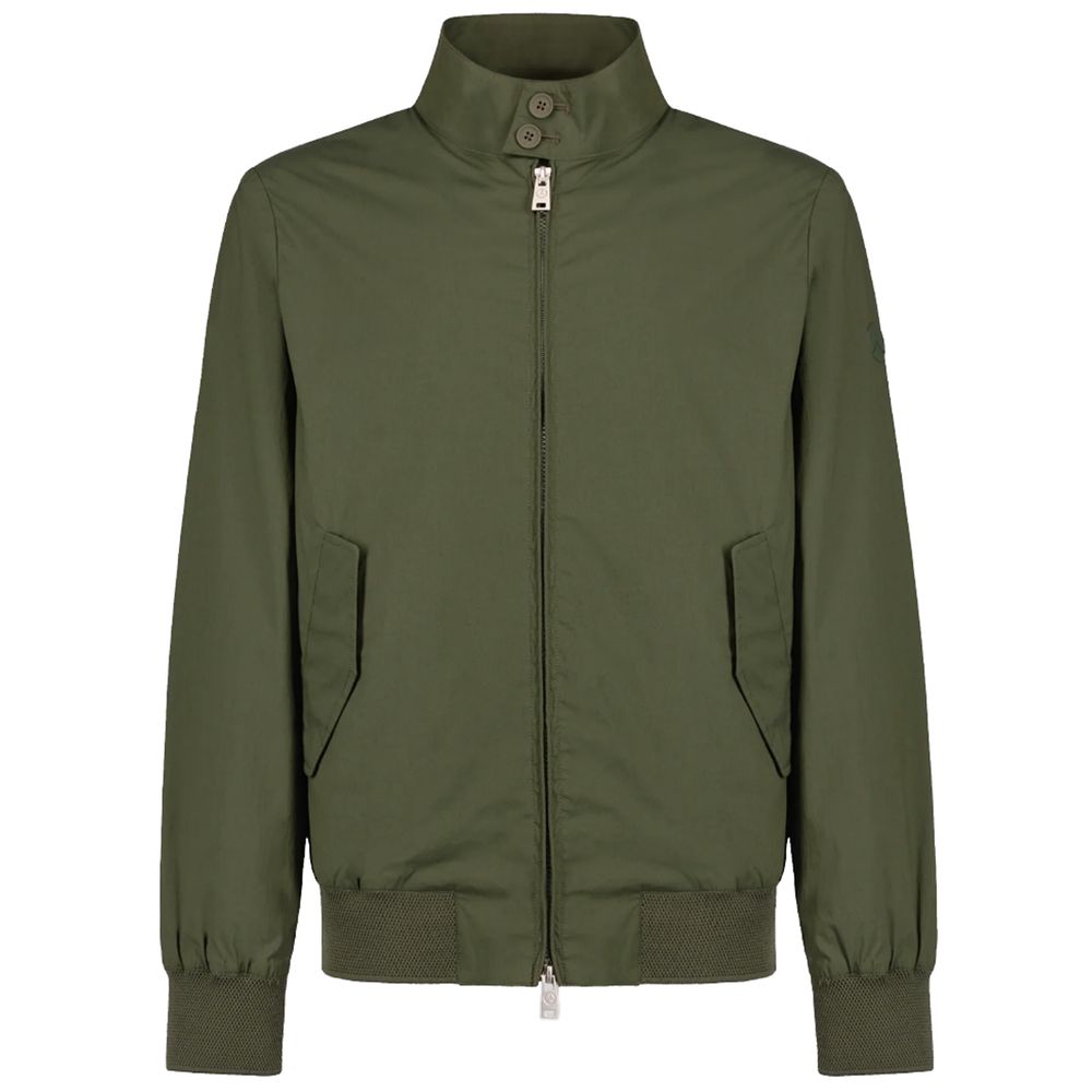 Veste bomber pour homme en coton vert People Of Shibuya