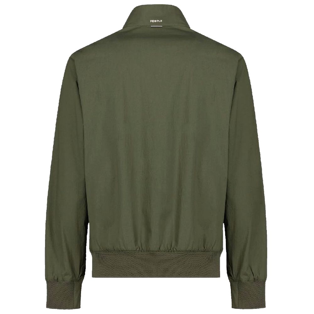 Veste bomber pour homme en coton vert People Of Shibuya