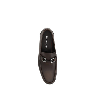 Ferragamo Ornemento Gancini Mocassins