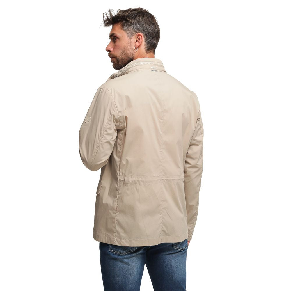 Veste homme en coton beige People Of Shibuya