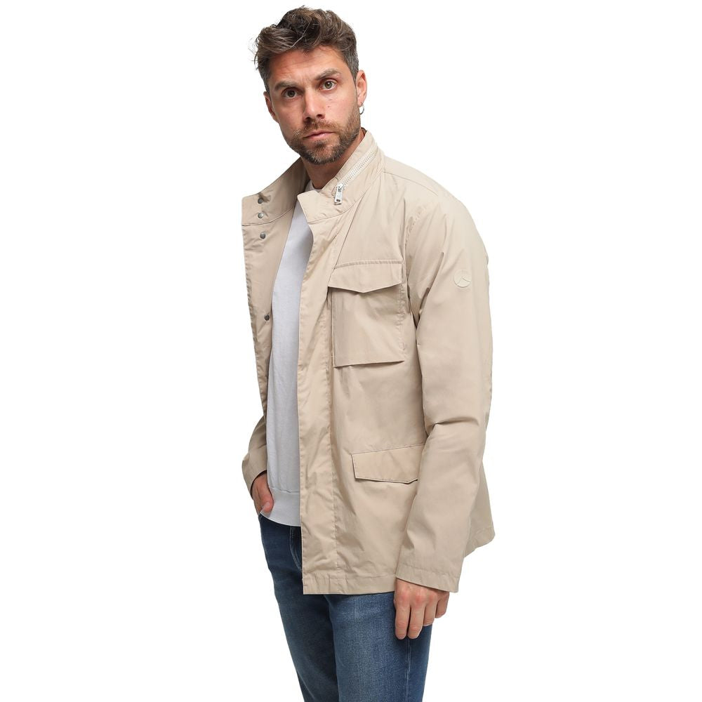 Veste homme en coton beige People Of Shibuya