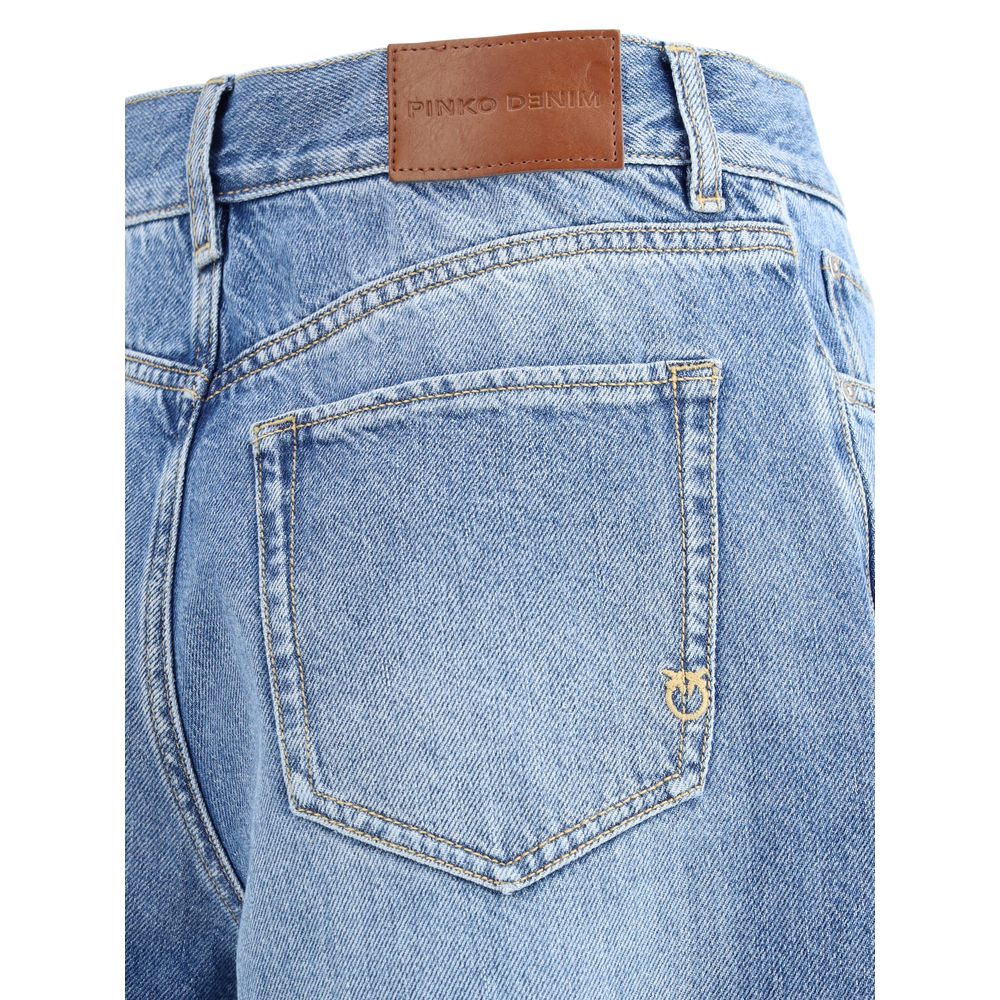 Short en jean longueur genou PINKO