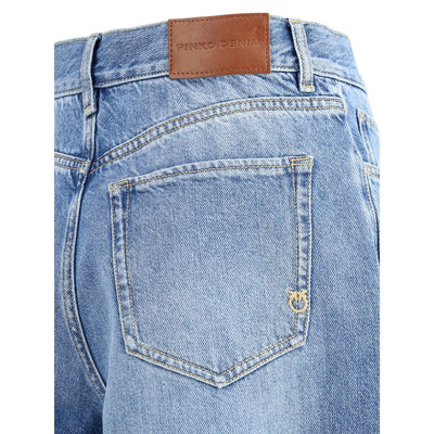 Short en jean longueur genou PINKO