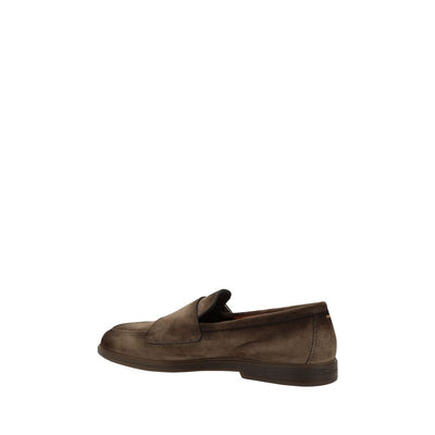 Santoni leren loafers