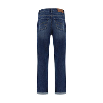 Brunello Cucinelli jeans met manchetten
