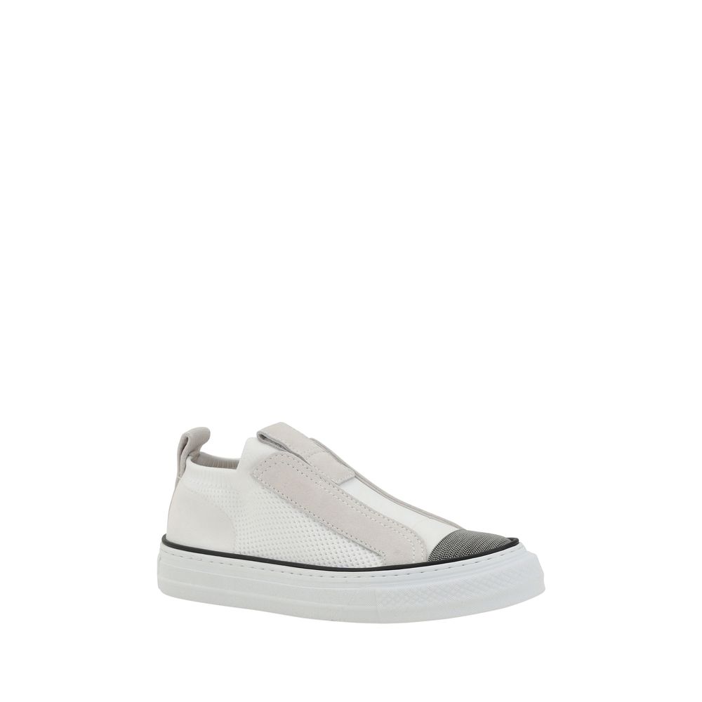Brunello Cucinelli Sneakers met iconische versieringen