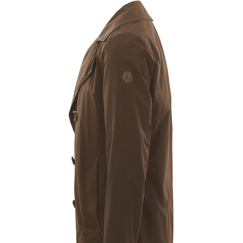Veste marron en polyester recyclé People Of Shibuya pour homme