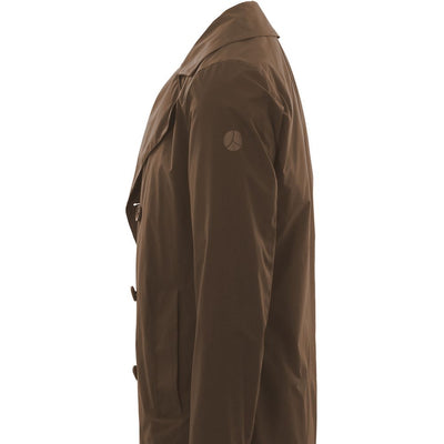 Veste marron en polyester recyclé People Of Shibuya pour homme