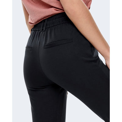 Pantalon en viscose noir Only