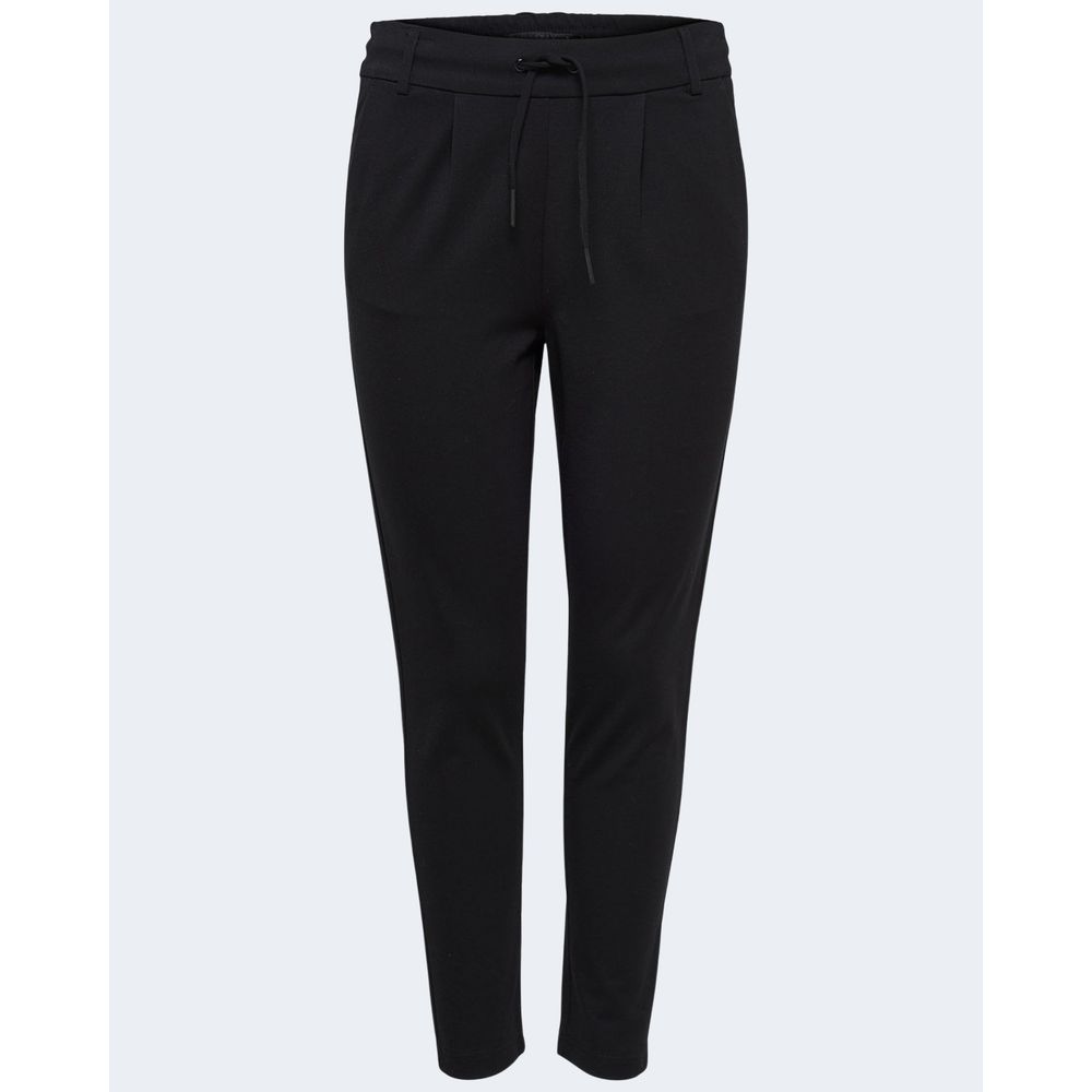 Pantalon en viscose noir Only